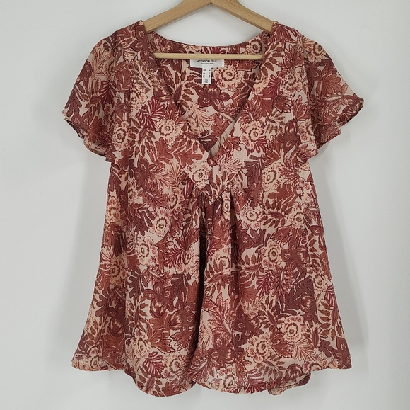 Addition Elle Tops - Addition Elle | printed blouse